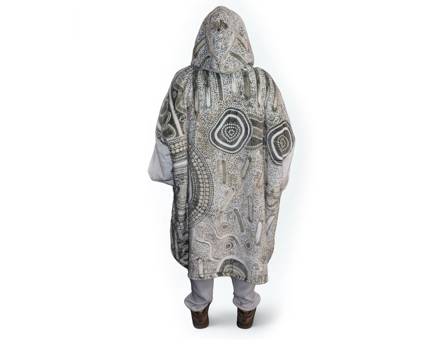 Camping under the Moonlight Oversize Hooded Blanket
