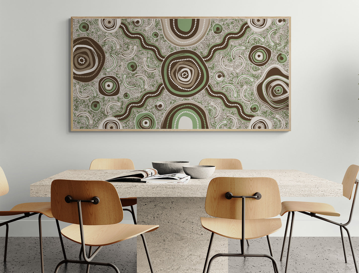 Camping Out Bush – Canvas Print by Kelly Taylor