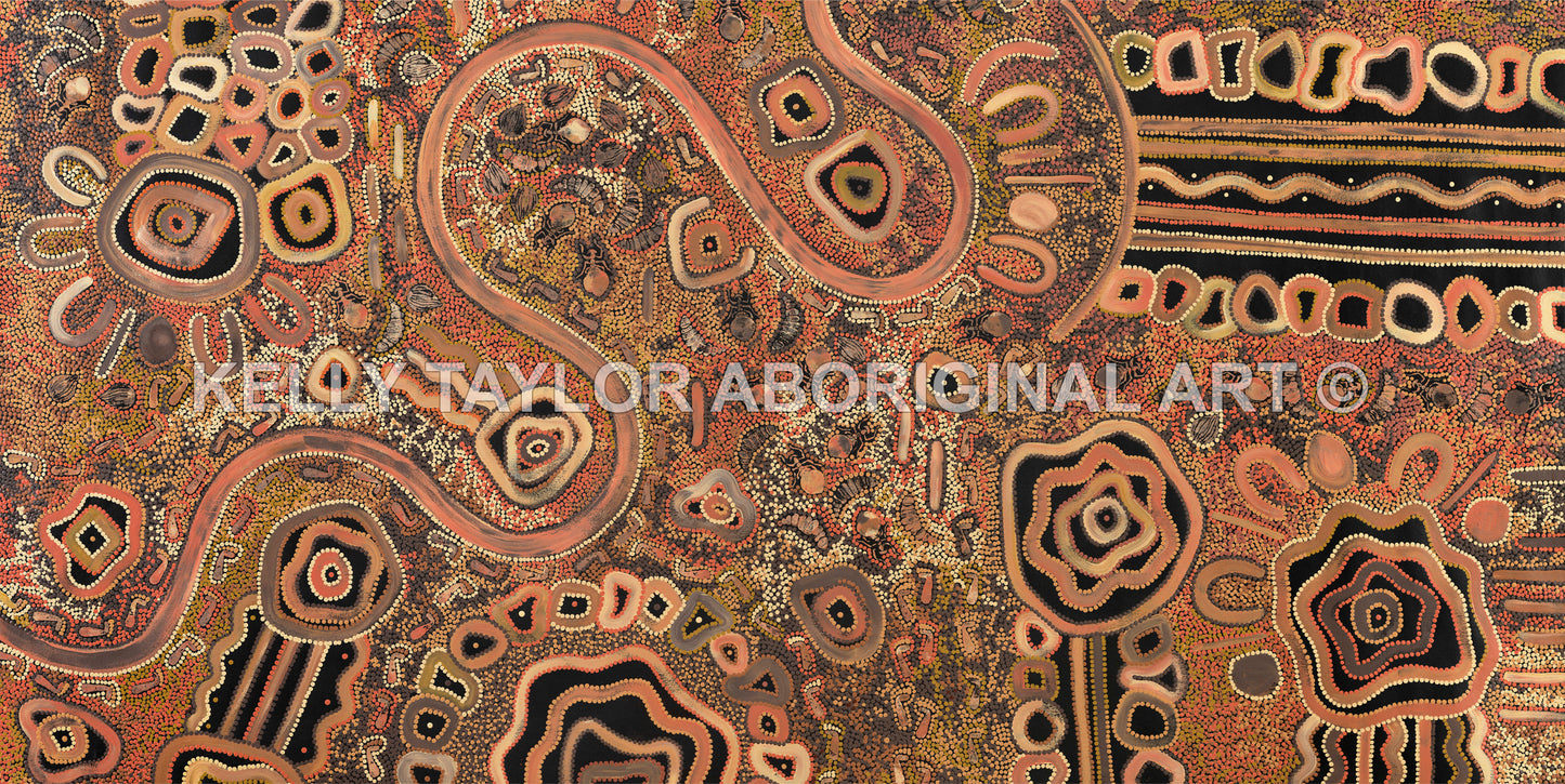 Born Out Bush – Print by Kelly Taylor
