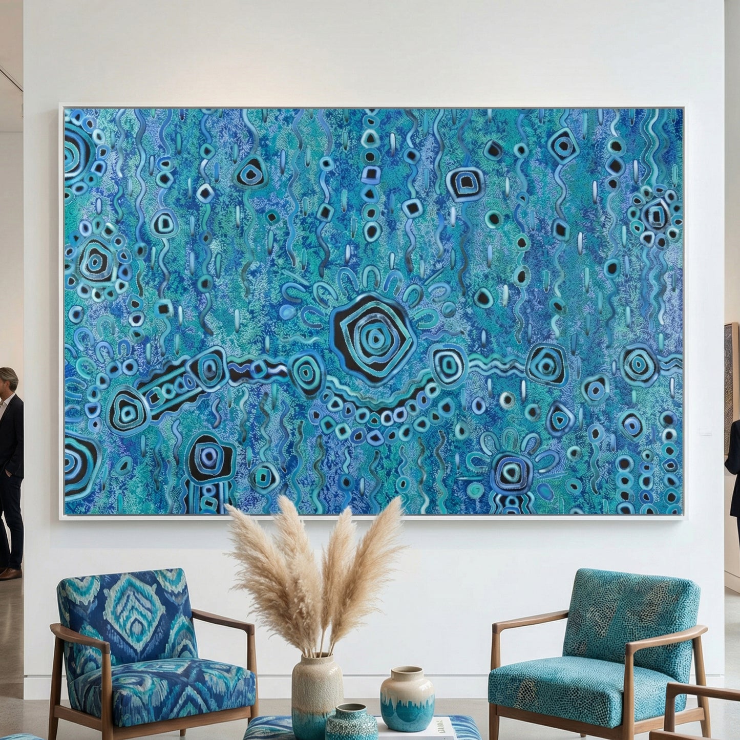 Blue Rain – Original Artwork by Kelly Taylor