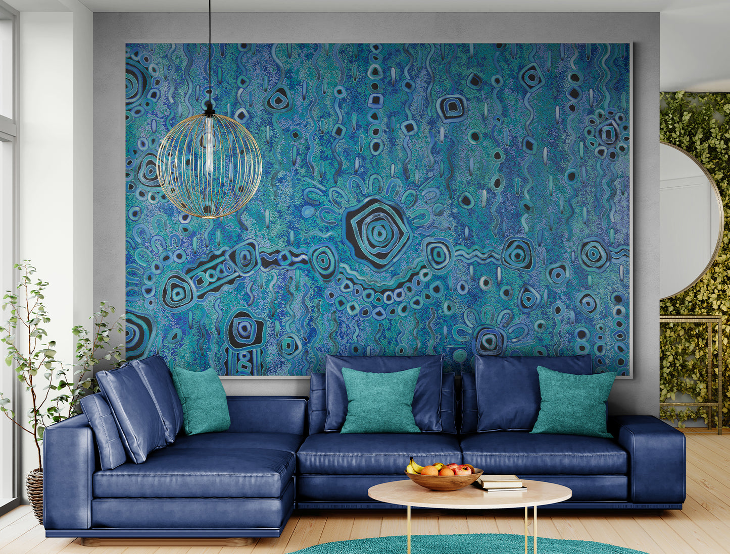 Blue Rain – Original Artwork by Kelly Taylor