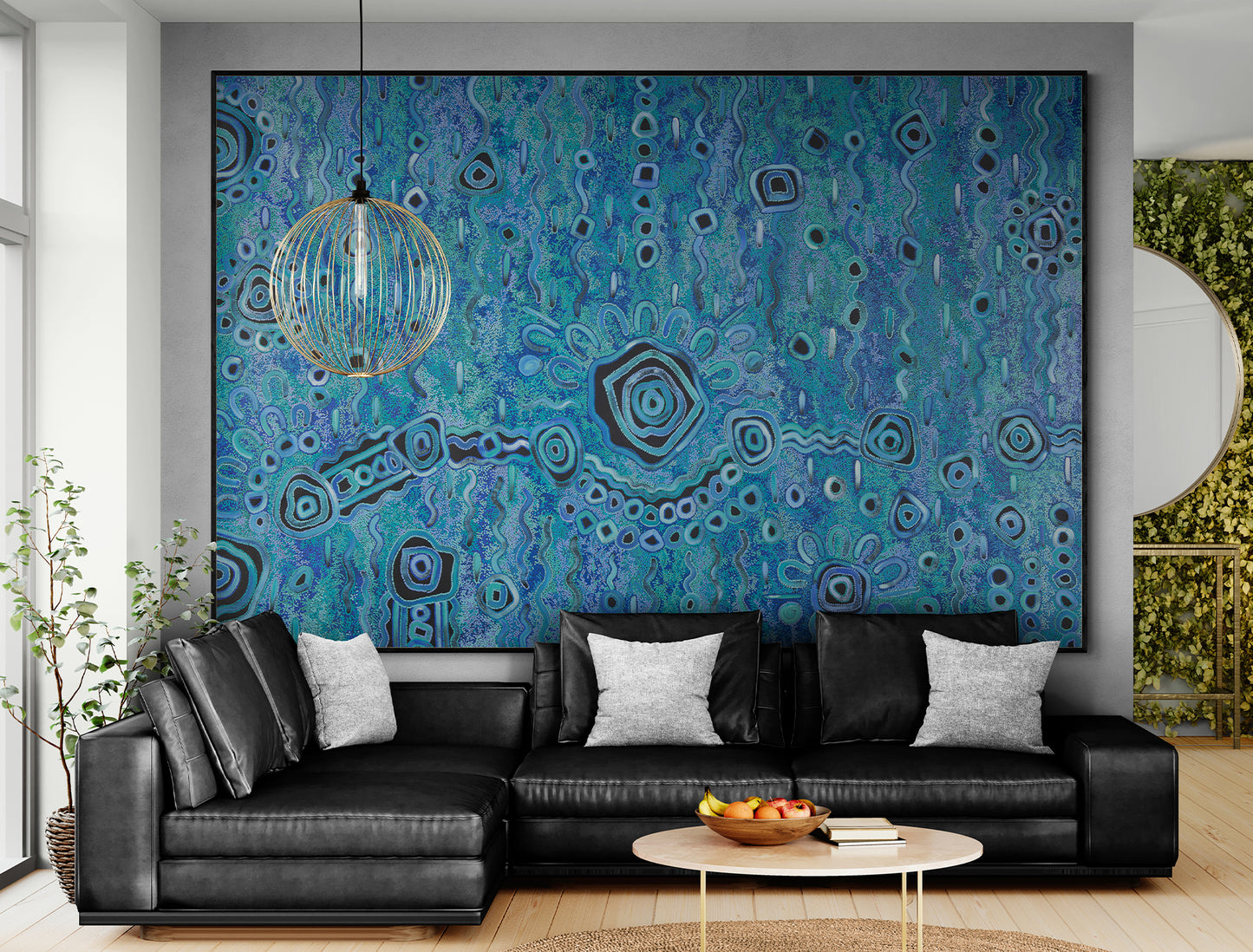 Blue Rain – Original Artwork by Kelly Taylor