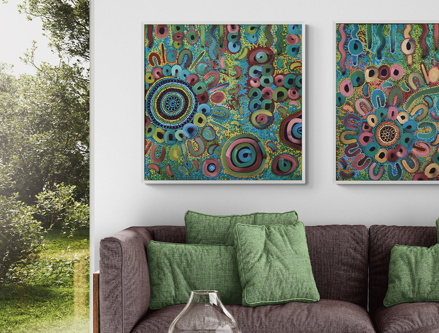 Living on Country – Original Art by Kelly Taylor