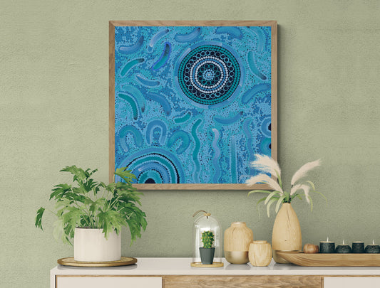 Camping under the Moonlight by T'keyah