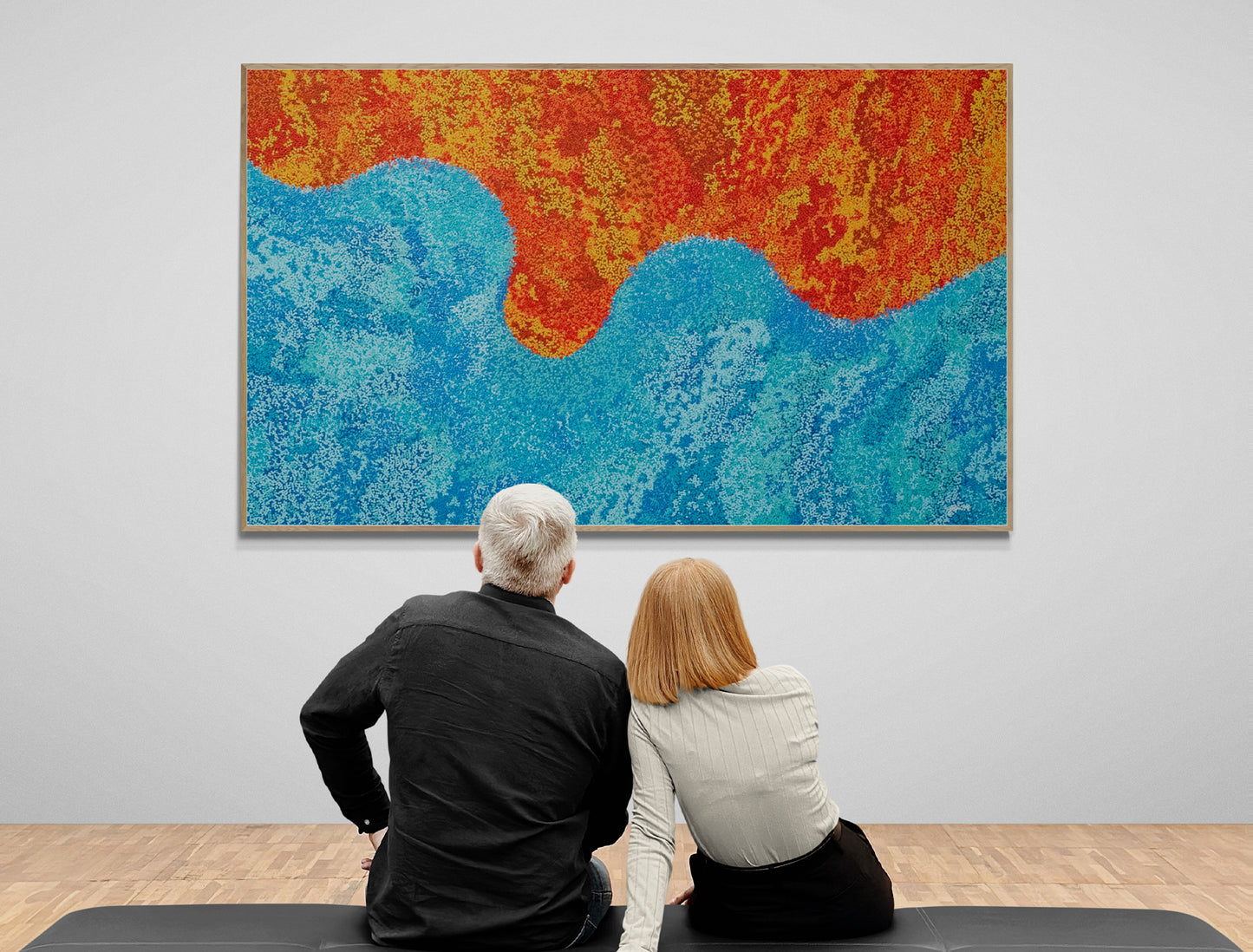 Desert Meets the Sea – Original Artwork by T'keyah Ware