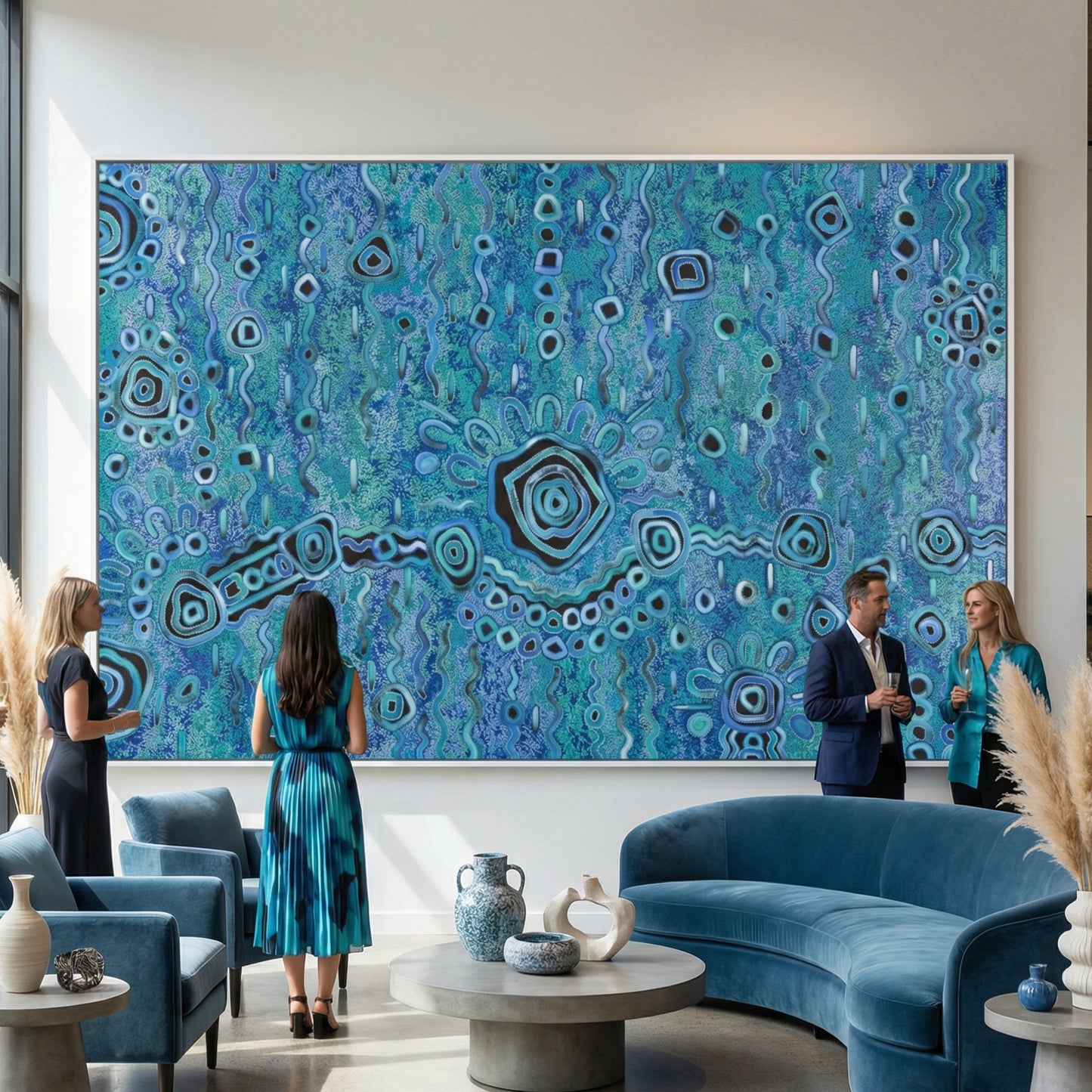 Blue Rain – Original Artwork by Kelly Taylor