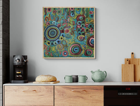 Living on Country – Original Art by Kelly Taylor