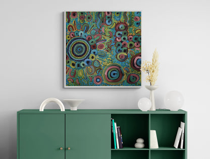 Living on Country – Original Art by Kelly Taylor