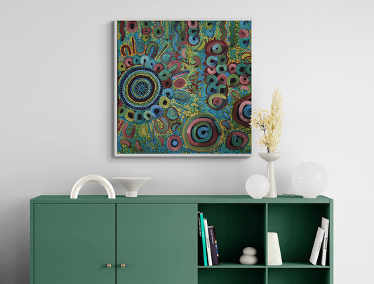 Living on Country – Original Art by Kelly Taylor