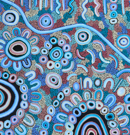 Sharing Stories on Country (Painting) by Kelilah