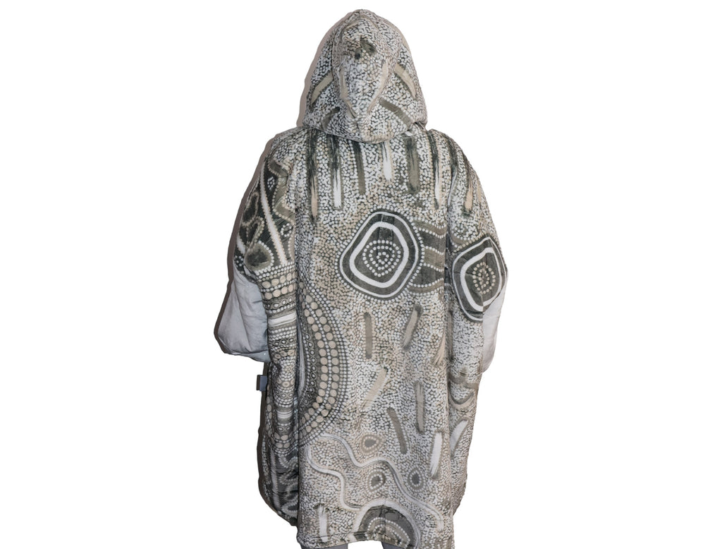 Camping under the Moonlight Oversize Hooded Blanket