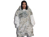 Camping under the Moonlight Oversize Hooded Blanket