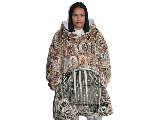 Storytelling II Oversize Hooded Blanket