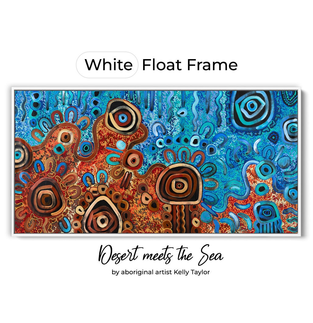 Desert meets the Sea by Kelly