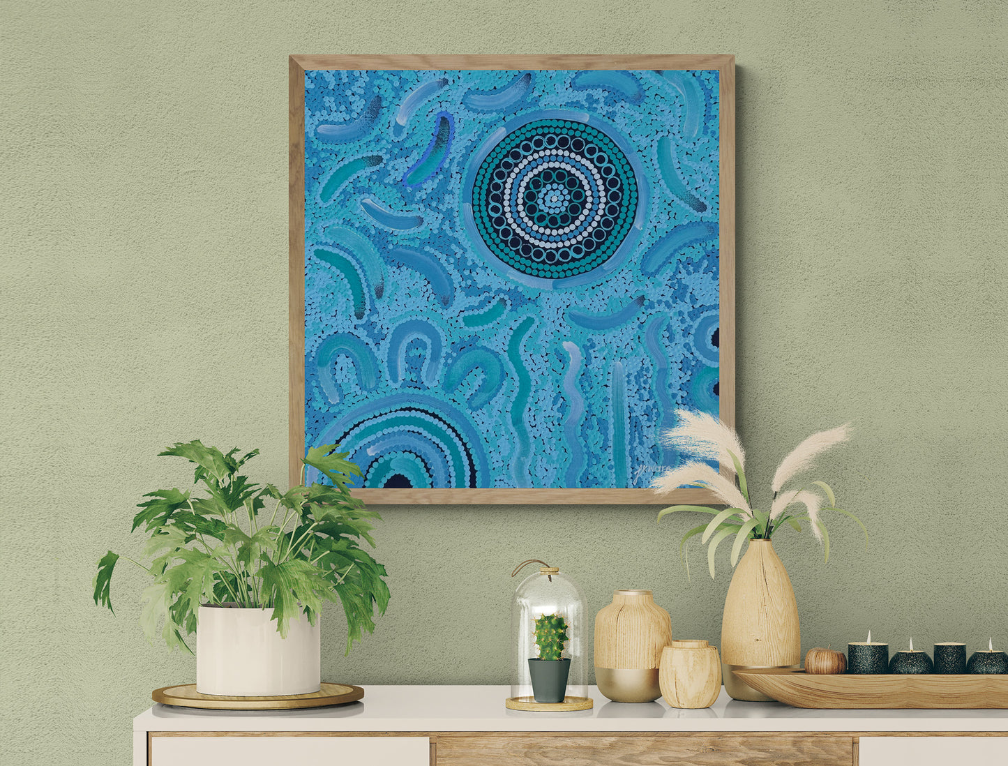 Camping under the Moonlight by T'keyah