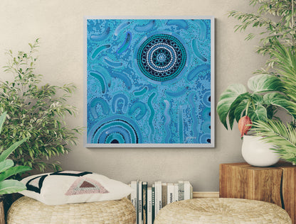 Camping under the Moonlight by T'keyah