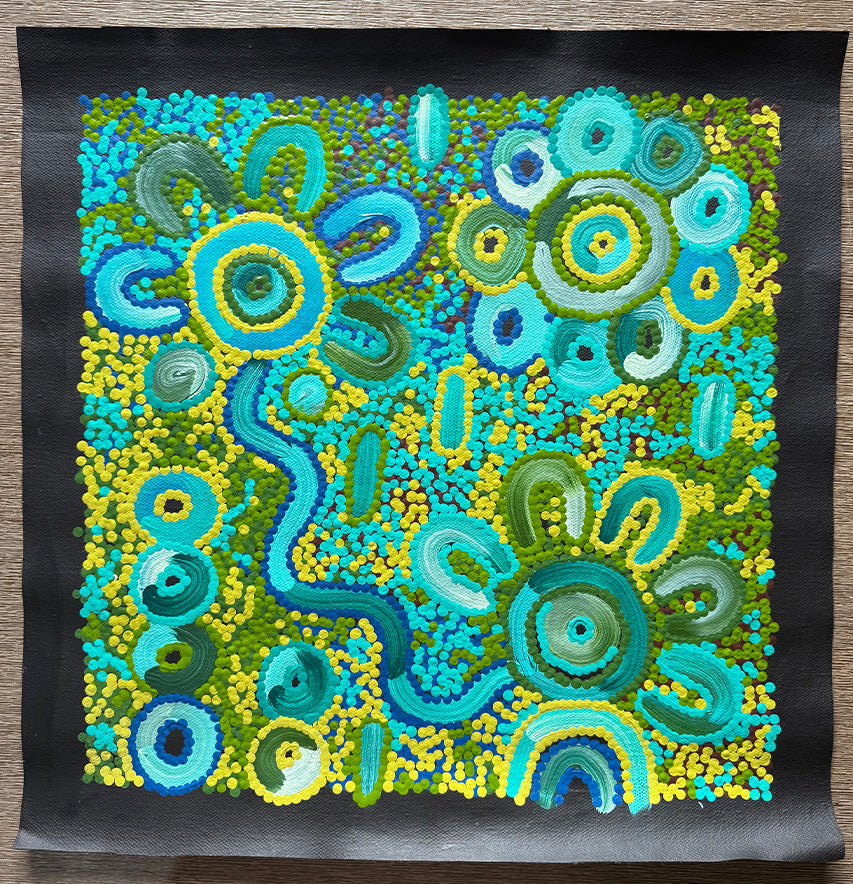 Living on Country (Painting) by T'keyah