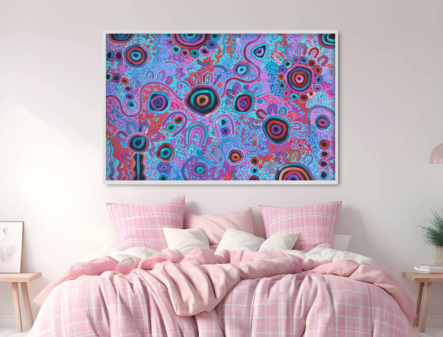 My Mother's Country (Painting) by T'keyah