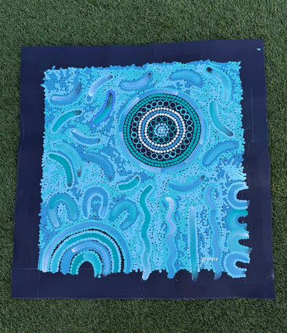 Camping under the Moonlight by T'keyah