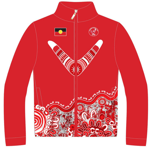 Koonibba Carnival Adult Jackets - Aboriginal Art Design